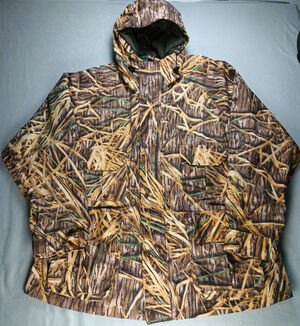 Cabela's Dry-Plus Camo Hunting Jacket 2XL Realtree Water Resistant- Shell Only